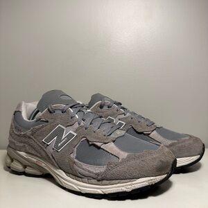 New Balance 2002R Protection Pack Slate Grey Mens 10.5 Athletic Suede Sneakers